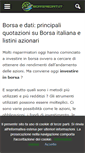 Mobile Screenshot of borsaedati.it